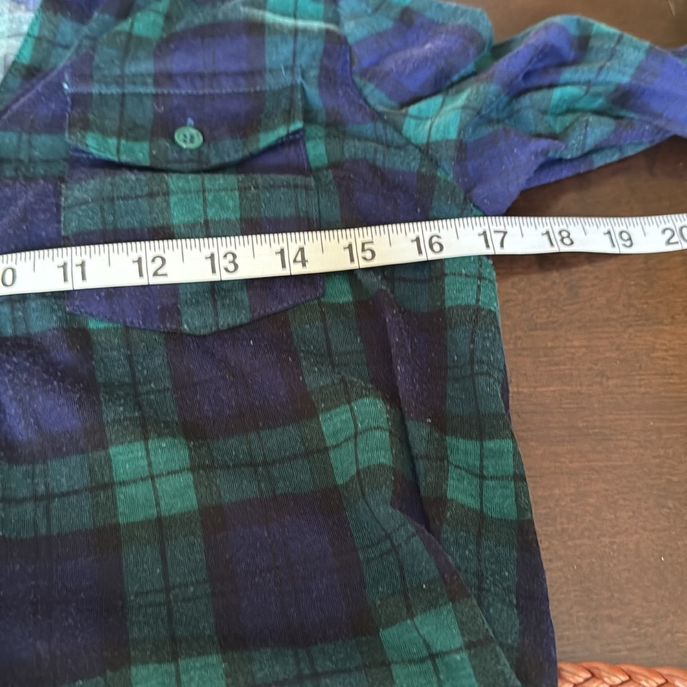 It Girl Green and Blue Plaid Shirt Dress with Belt - Picture 11 of 13